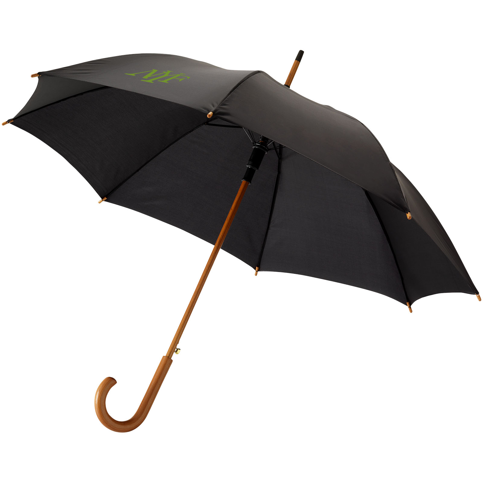 Kyle 23″ auto open umbrella wooden shaft and handle