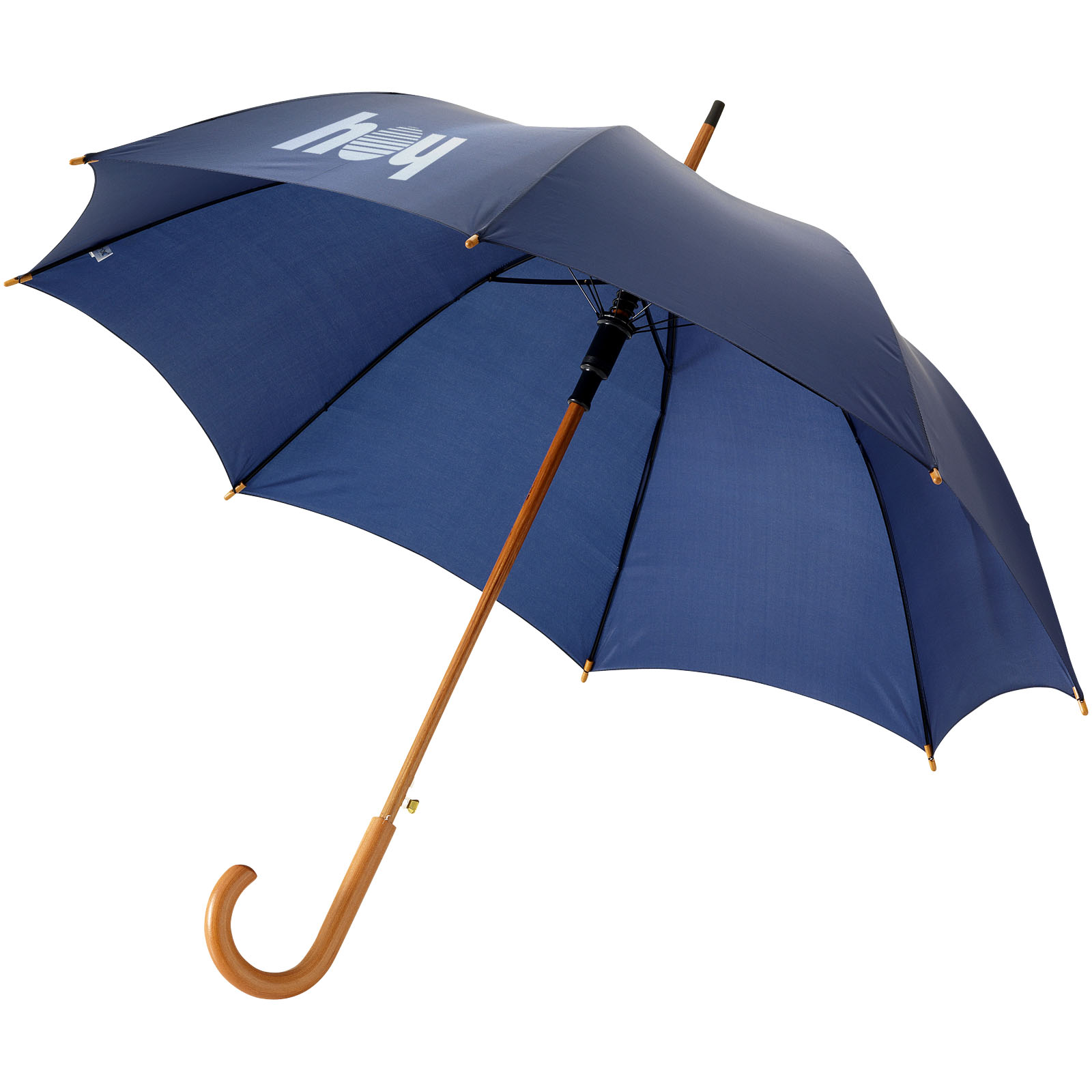 Kyle 23″ auto open umbrella wooden shaft and handle