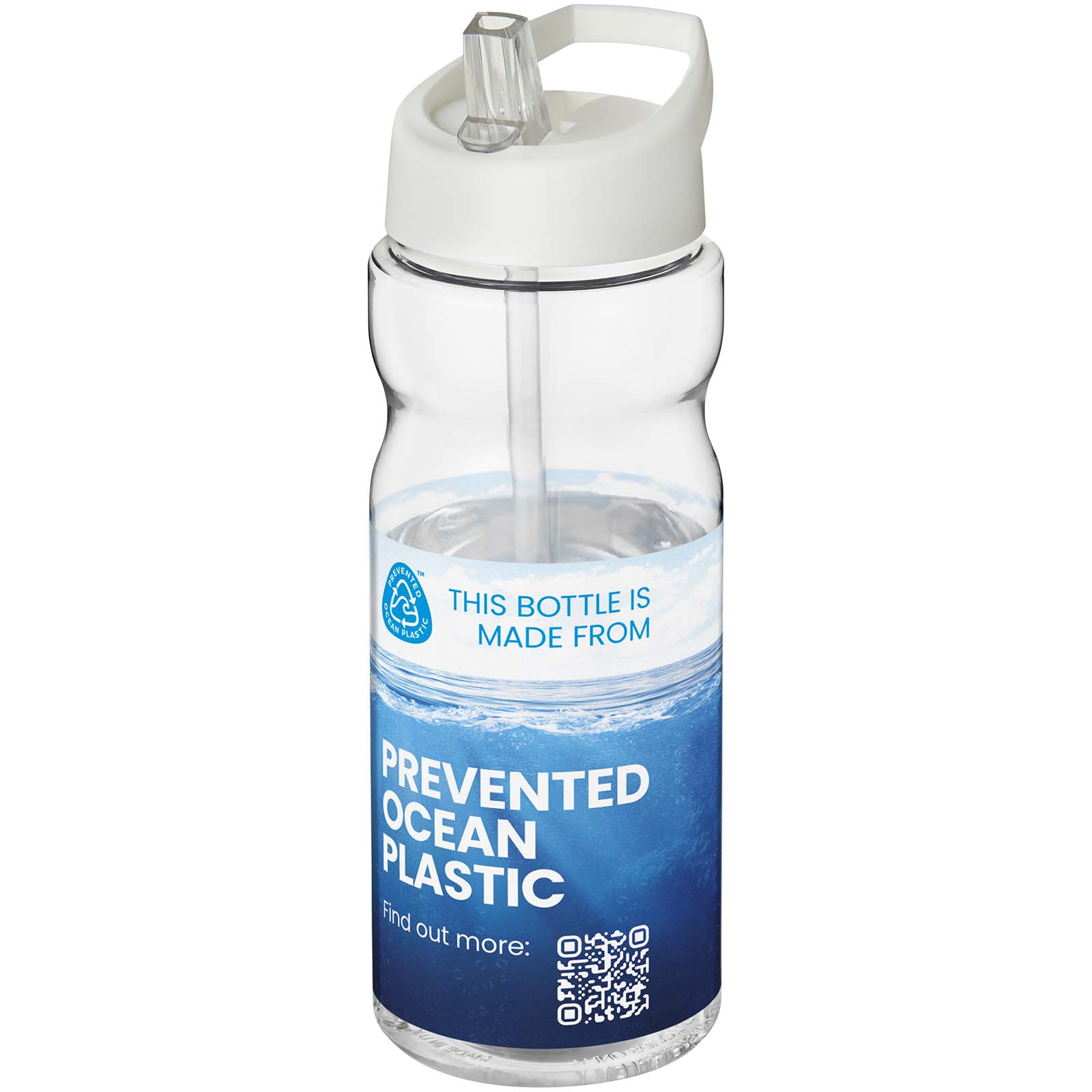 H2O Active® Eco Base 650 ml spout lid sport bottle