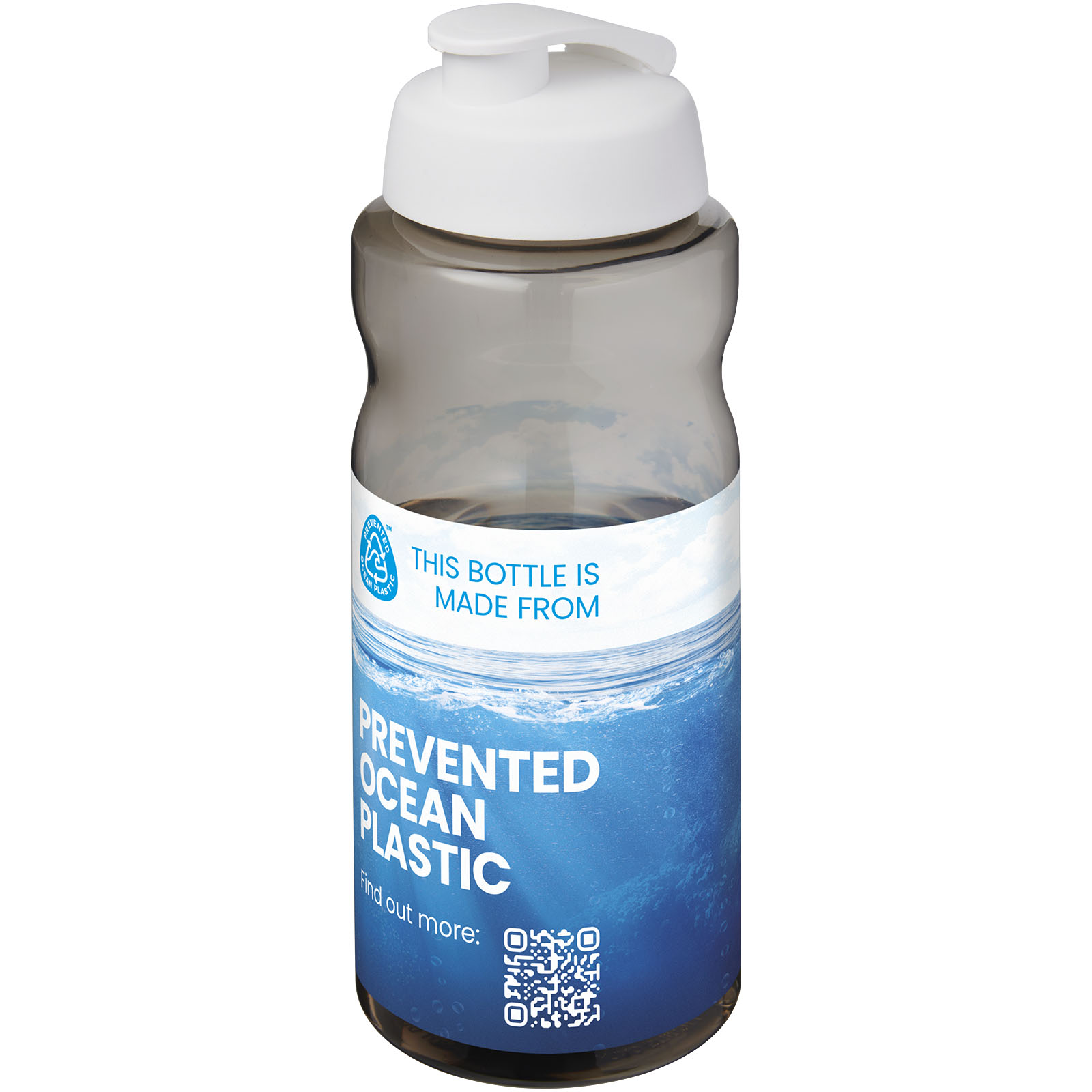 H2O Active® Eco Big Base 1 litre flip lid sport bottle