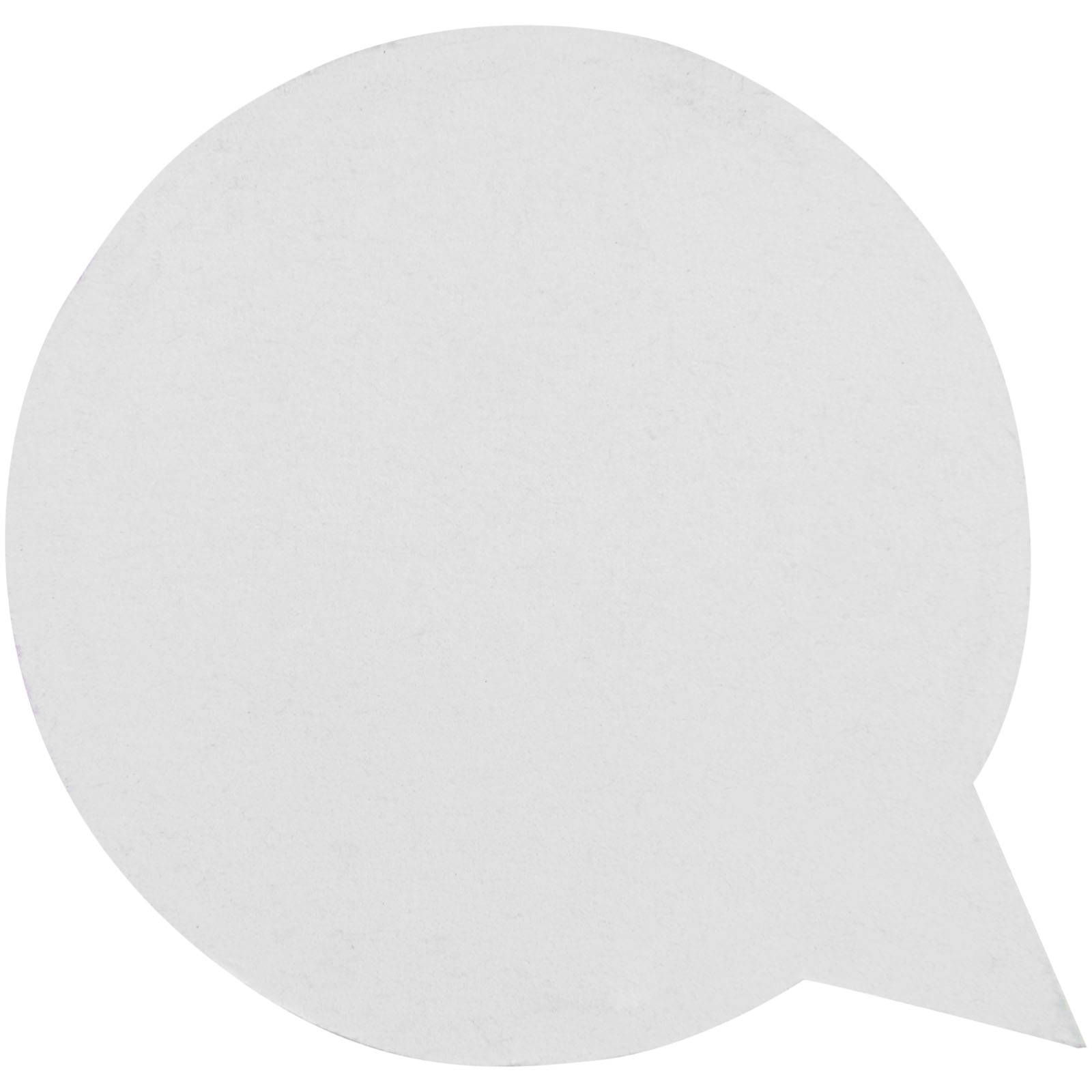 Sticky-Mate® speech bubble-shaped recycled sticky notes