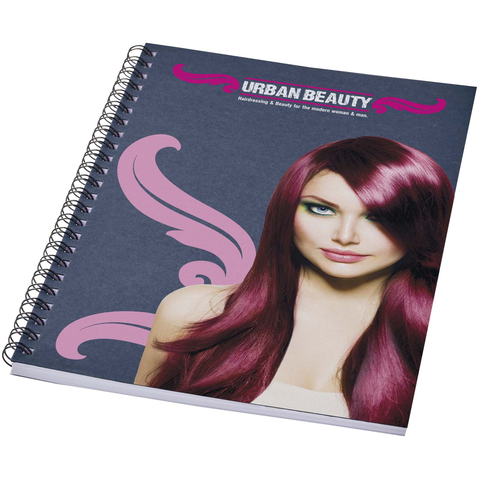 Desk-Mate® A5 colour spiral notebook