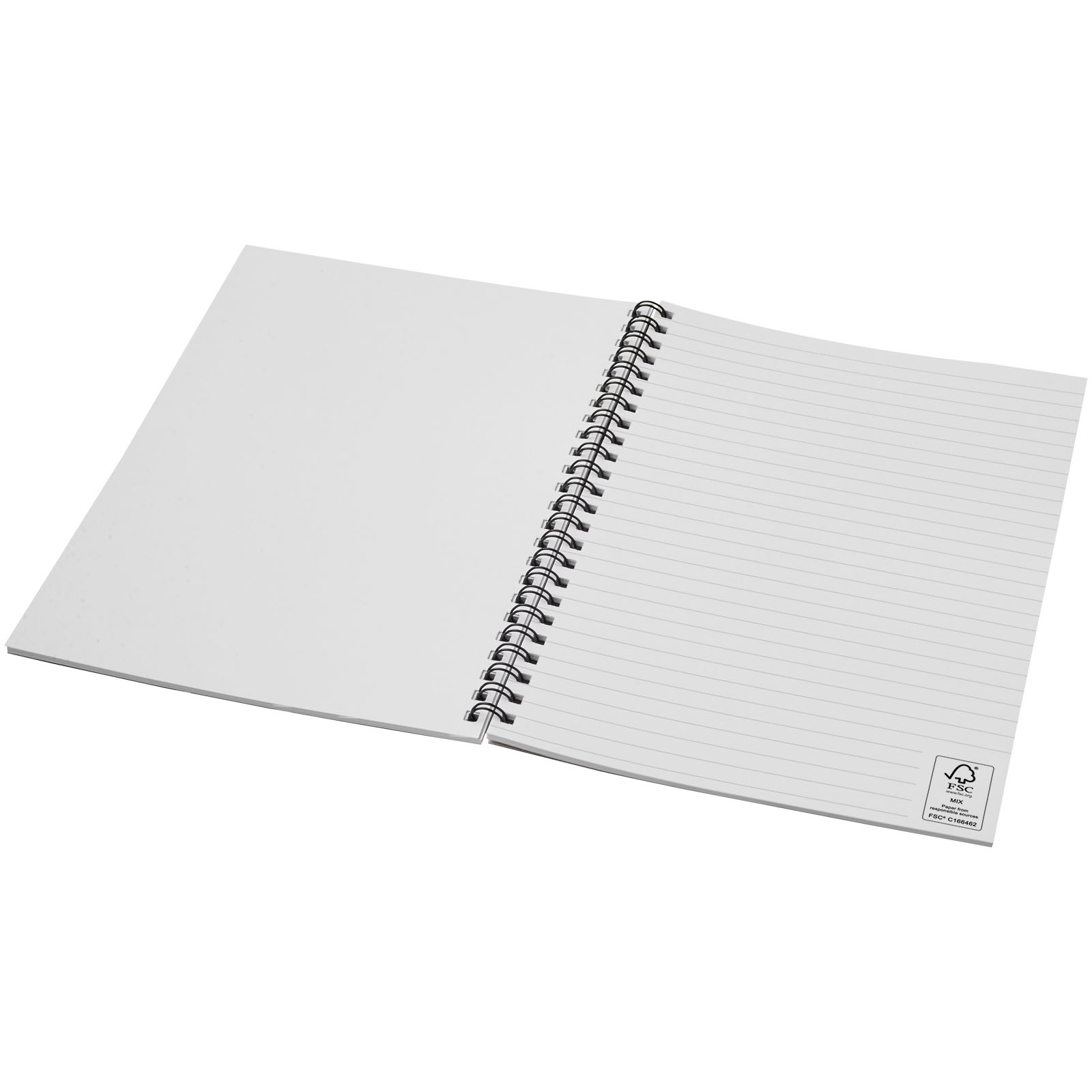 Desk-Mate® A5 colour spiral notebook