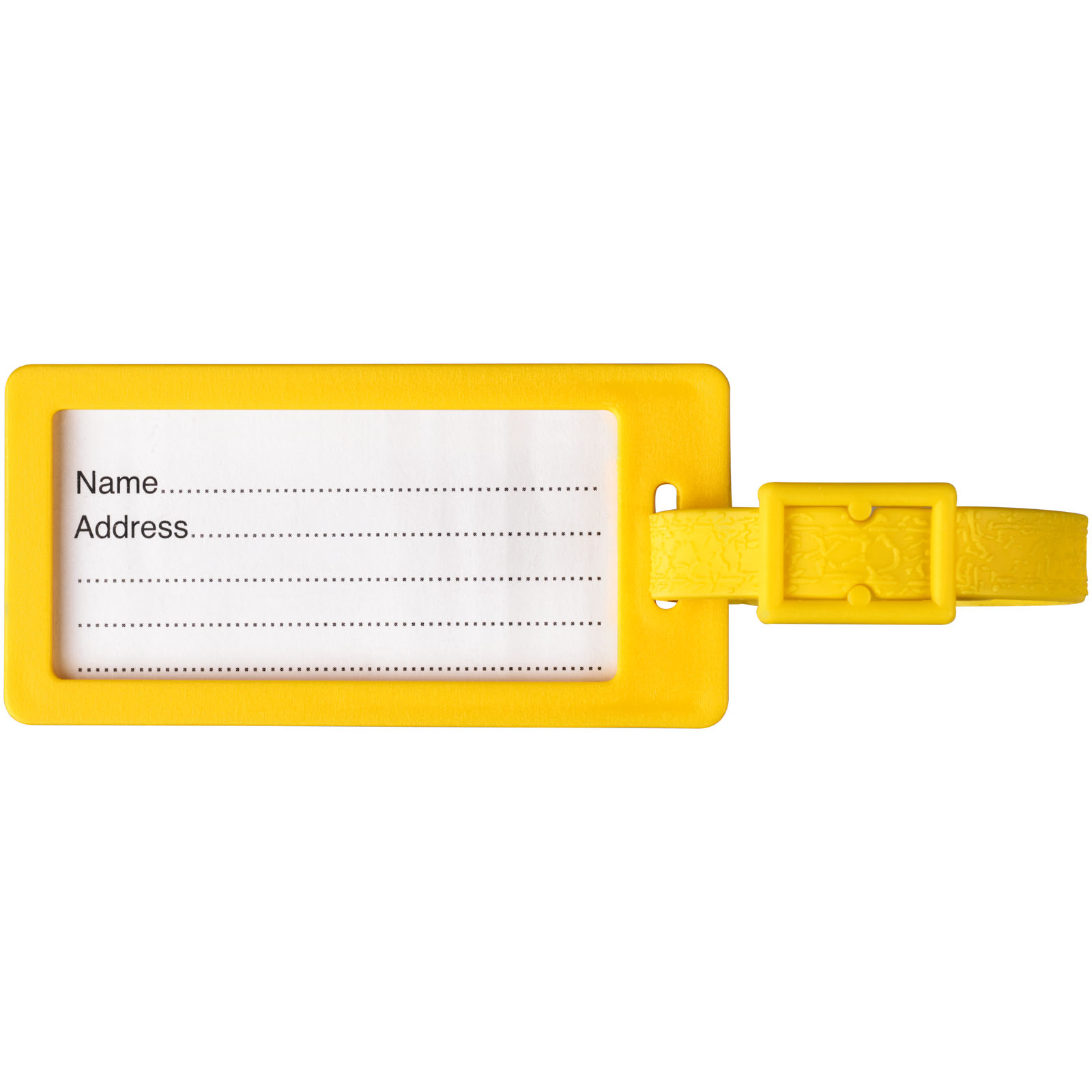 River recycled window luggage tag