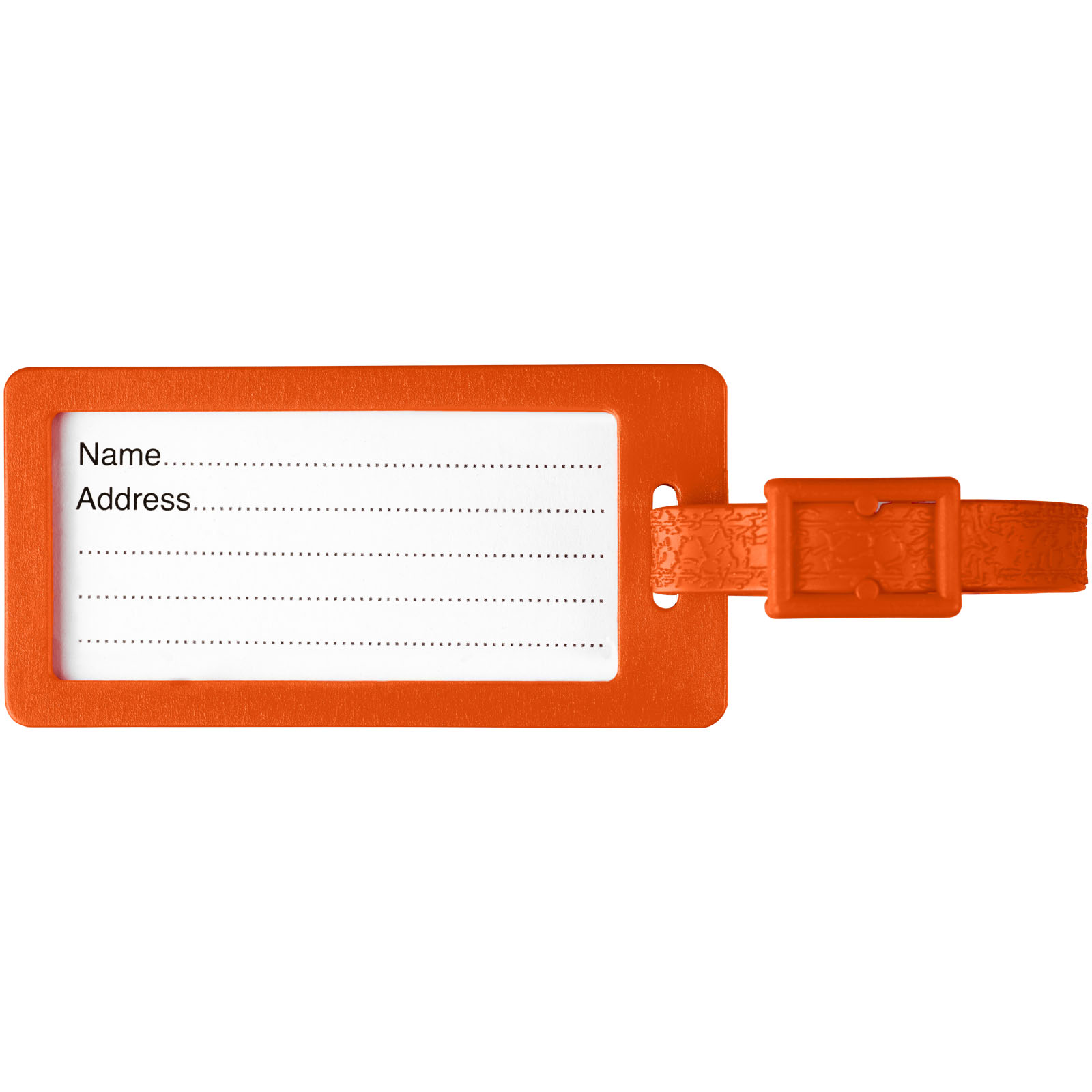 River recycled window luggage tag