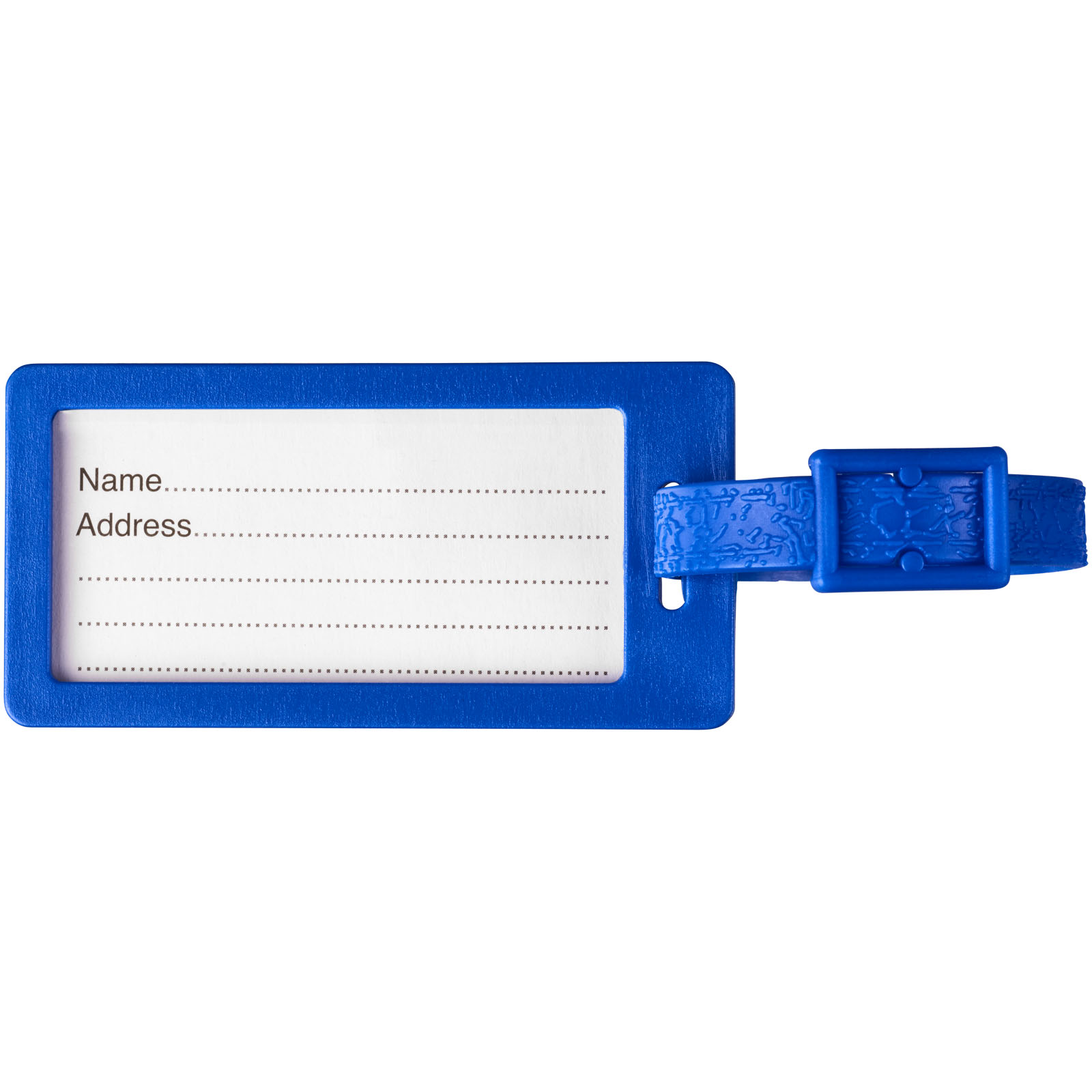 River recycled window luggage tag