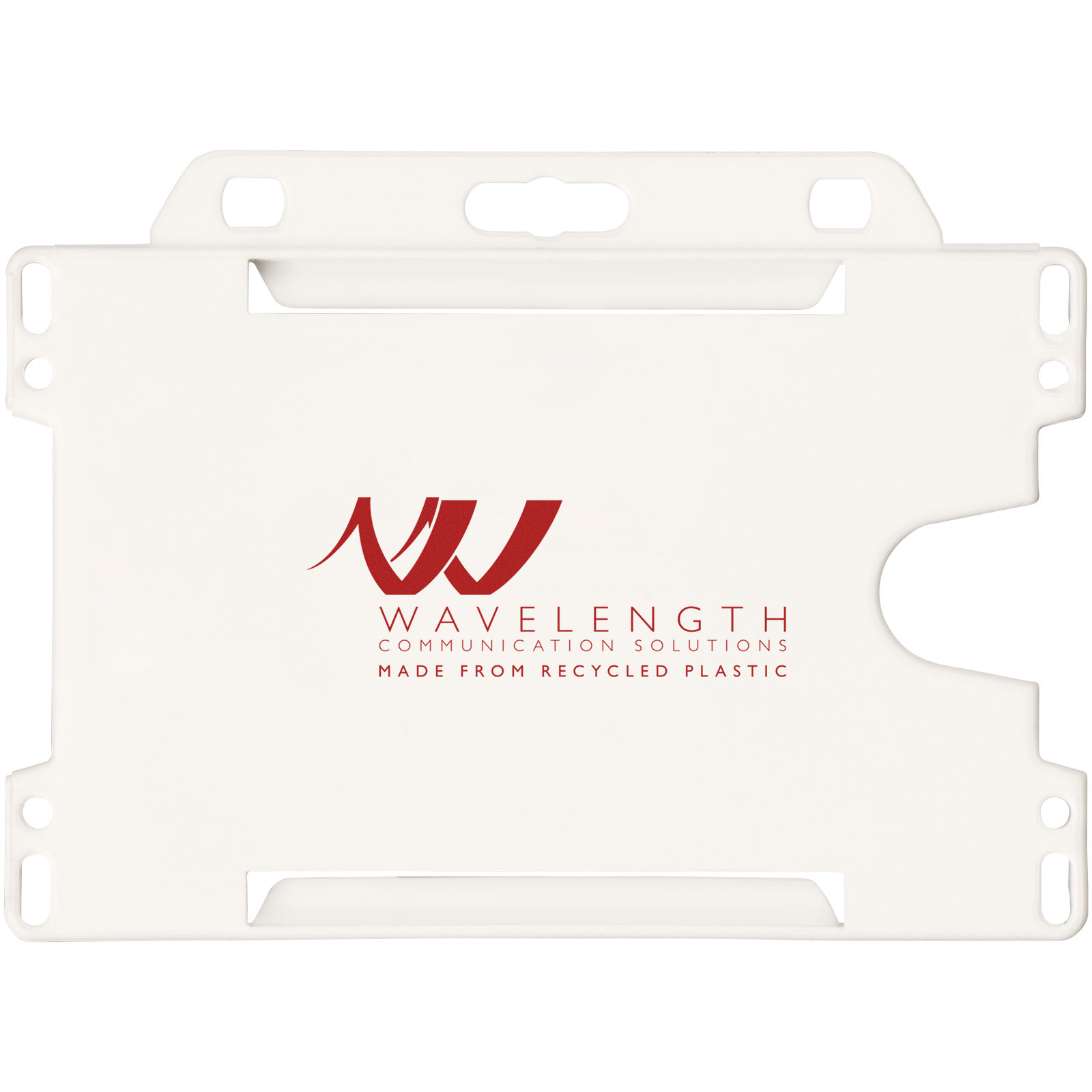 Vega recycled plastic card holder