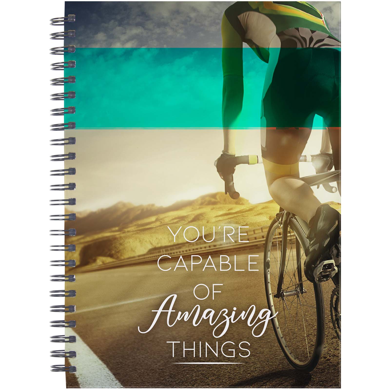 Desk-Mate® A5 hard cover undated diary