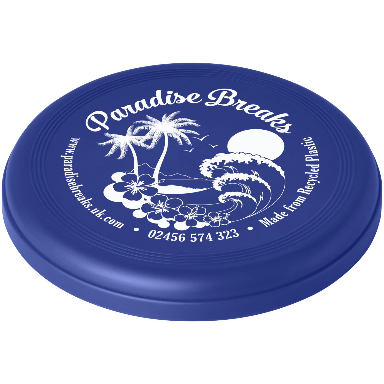 Crest recycled flying disc