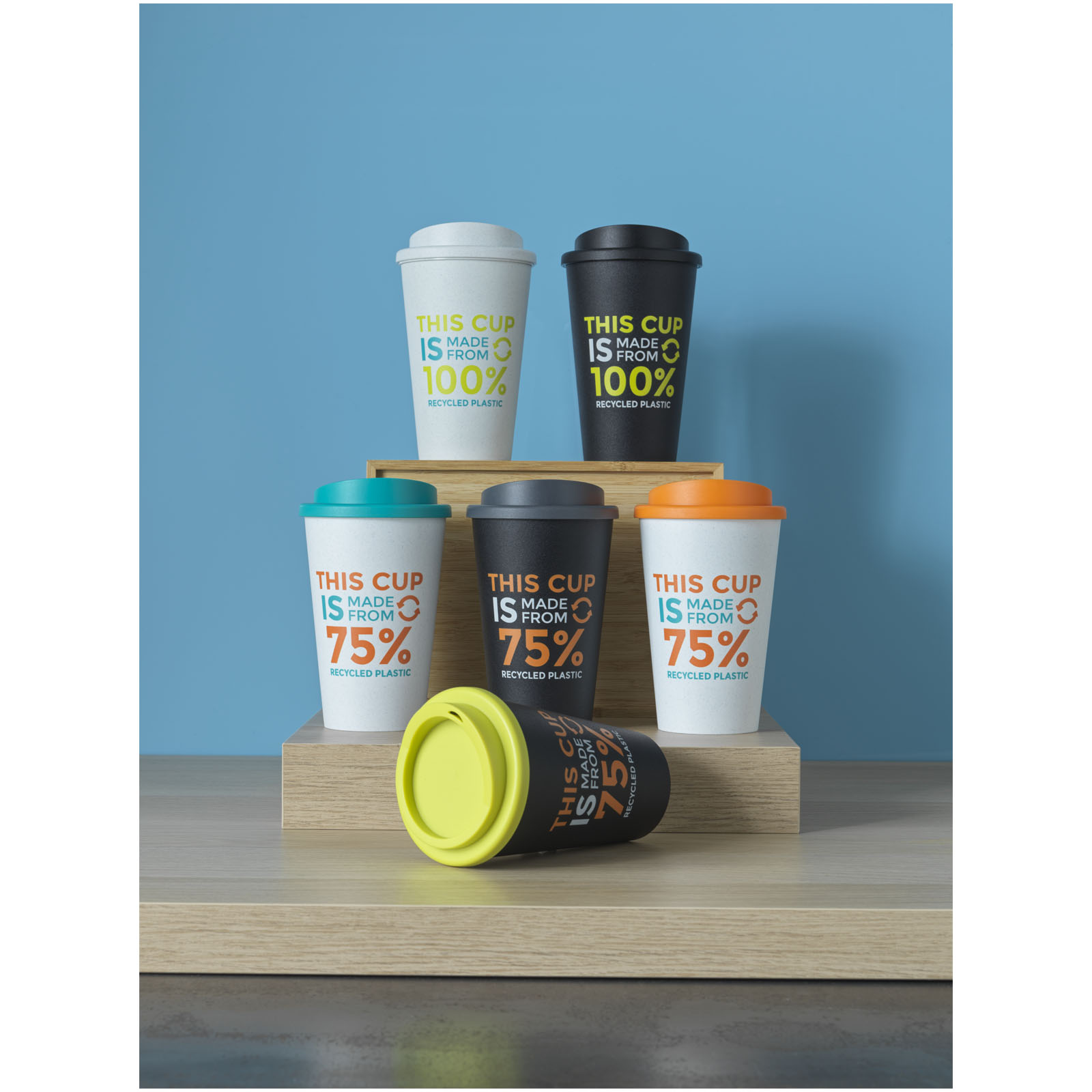Americano® Eco 350 ml recycled tumbler