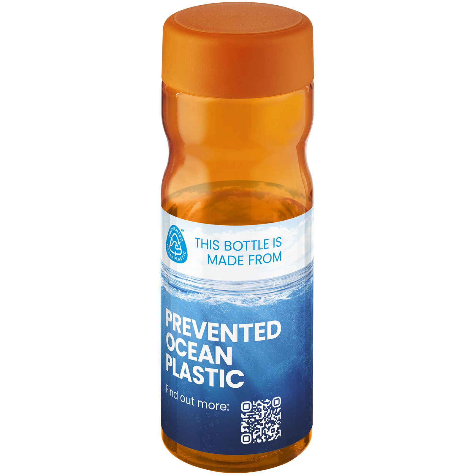 H2O Active® Eco Base 650 ml screw cap water bottle