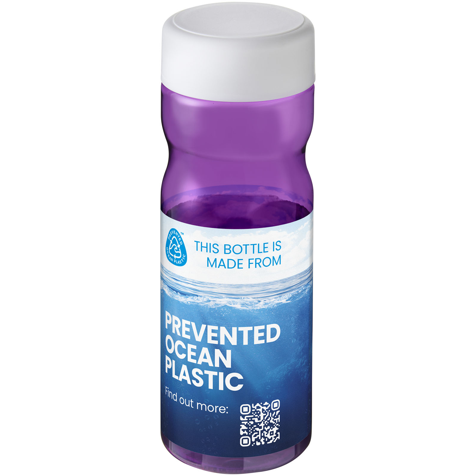 H2O Active® Eco Base 650 ml screw cap water bottle