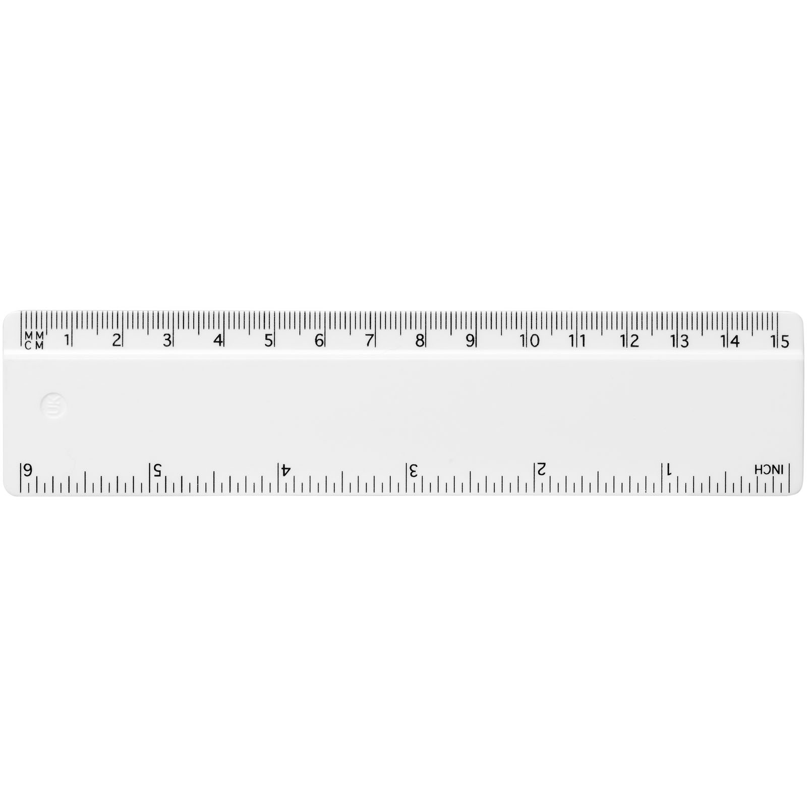 Refari 15 cm recycled plastic ruler
