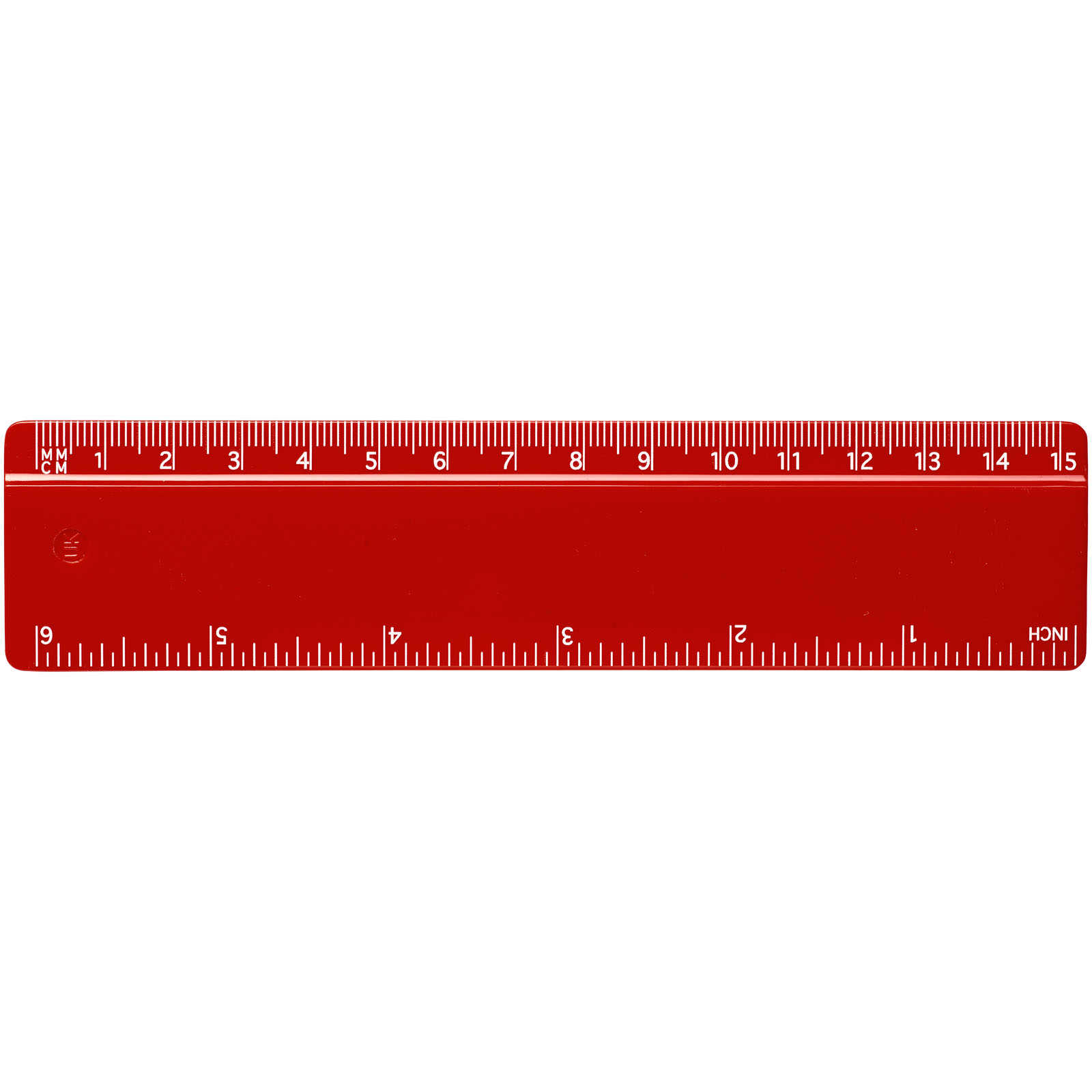 Refari 15 cm recycled plastic ruler