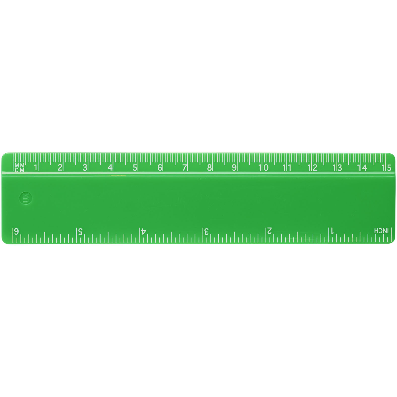 Refari 15 cm recycled plastic ruler