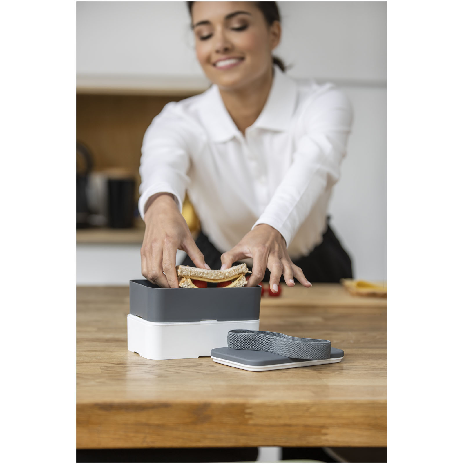 MIYO 700+700 ml double layer lunch box