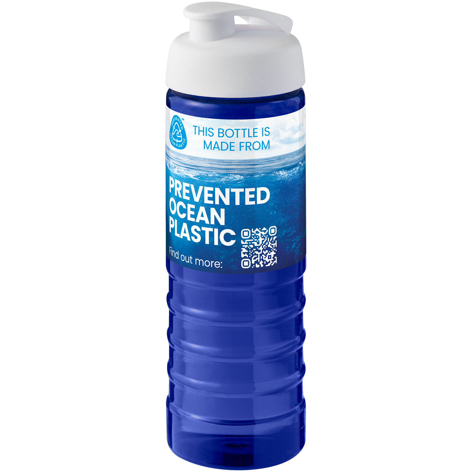 H2O Active® Eco Treble 750 ml flip lid sport bottle