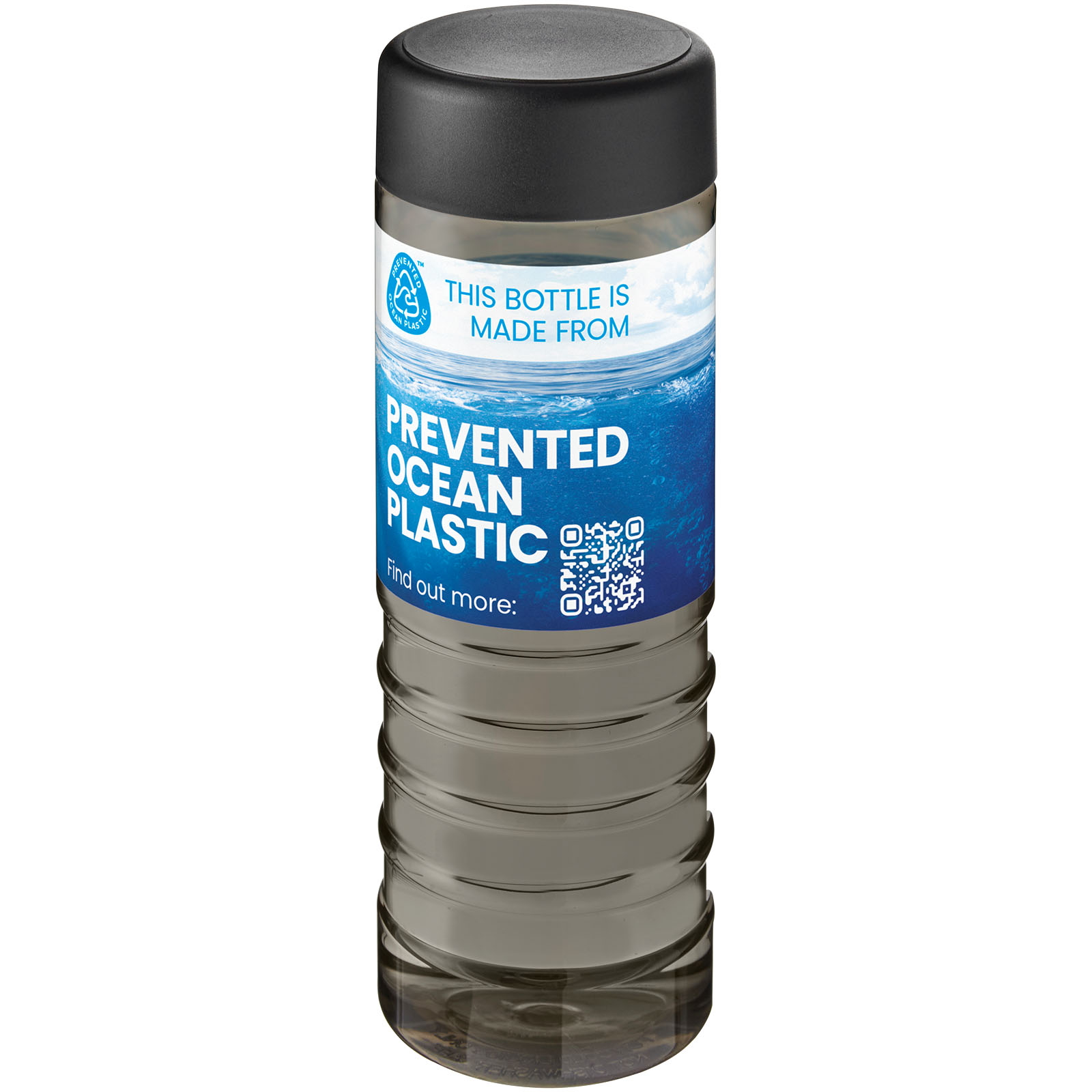 H2O Active® Eco Treble 750 ml screw cap water bottle