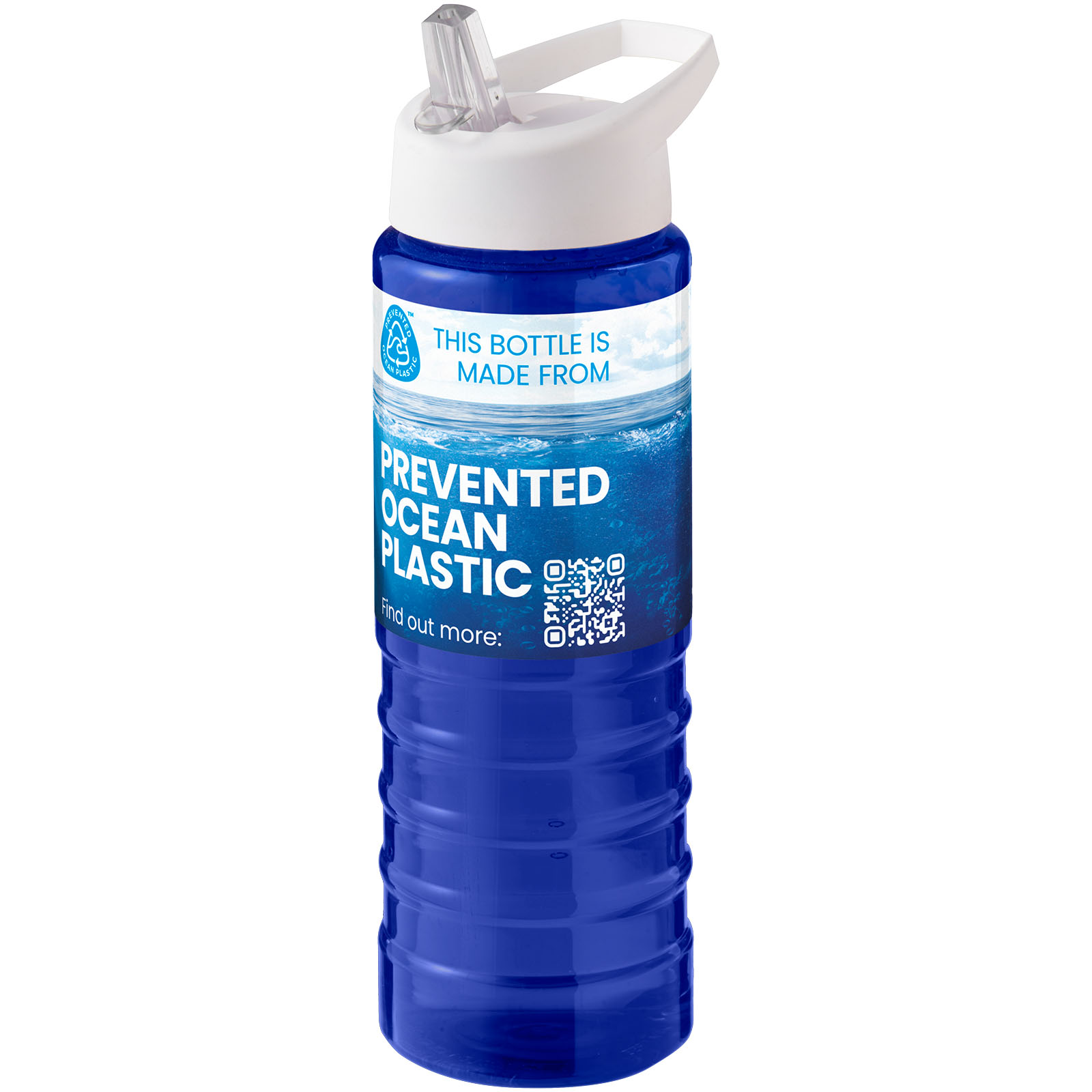 H2O Active® Eco Treble 750 ml spout lid sport bottle