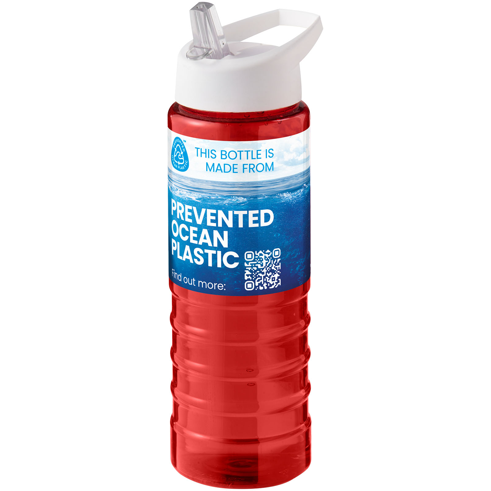 H2O Active® Eco Treble 750 ml spout lid sport bottle