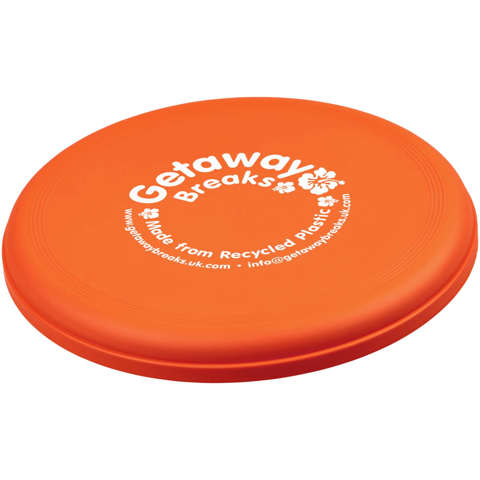 Orbit recycled plastic flying disc
