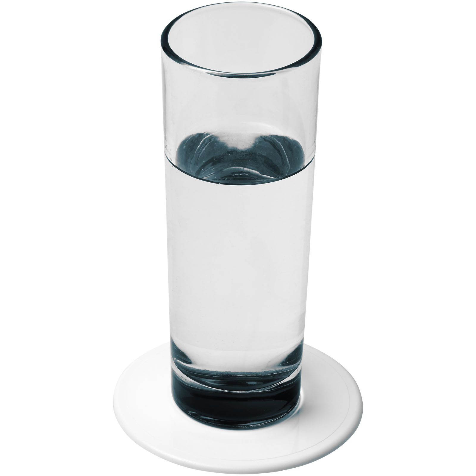 Renzo round plastic coaster