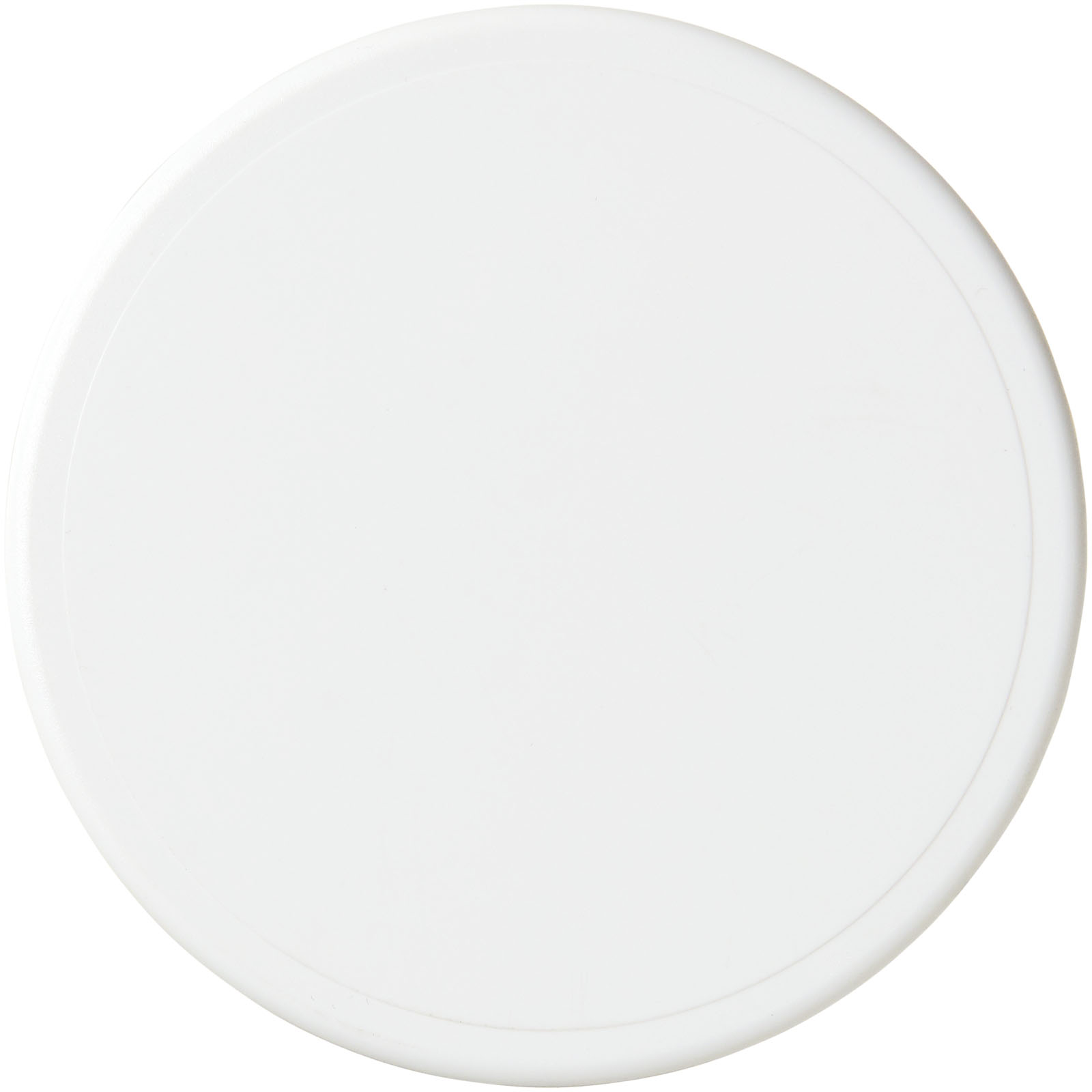 Renzo round plastic coaster