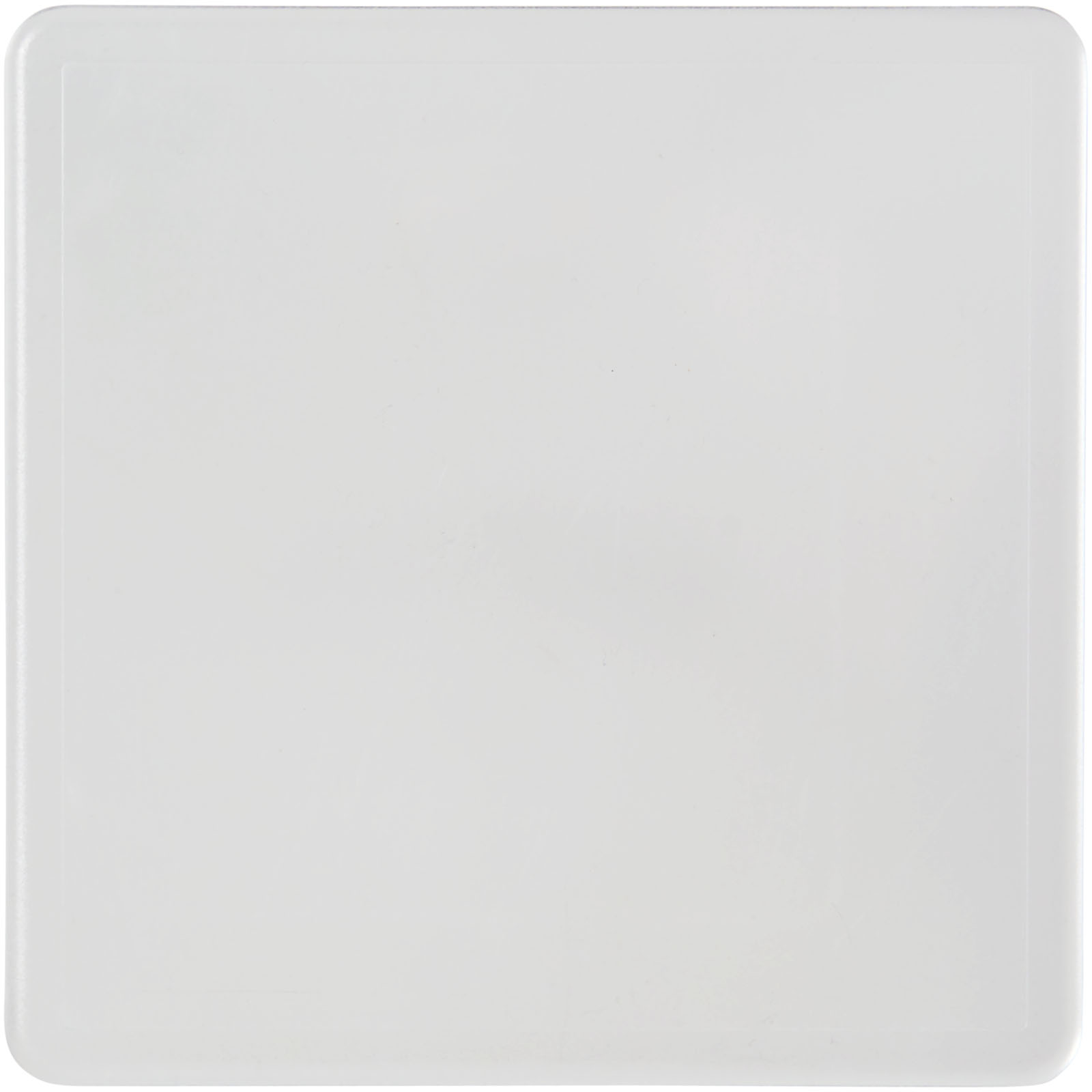 Renzo square plastic coaster