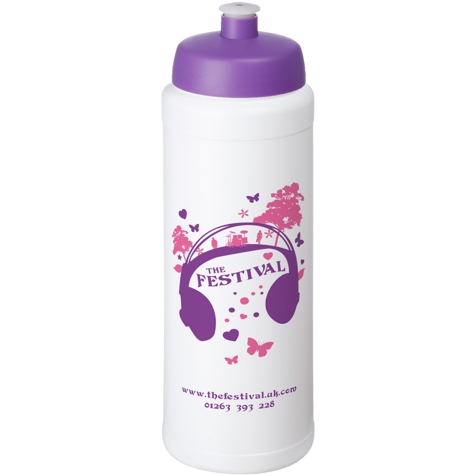 Baseline® Plus grip 750 ml sports lid sport bottle