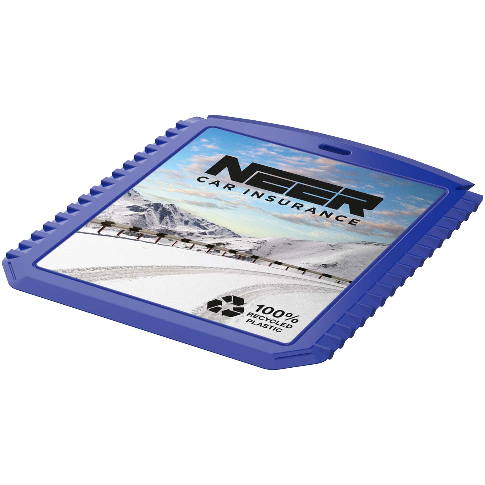 Thrym rectangular recycled plastic ice scraper