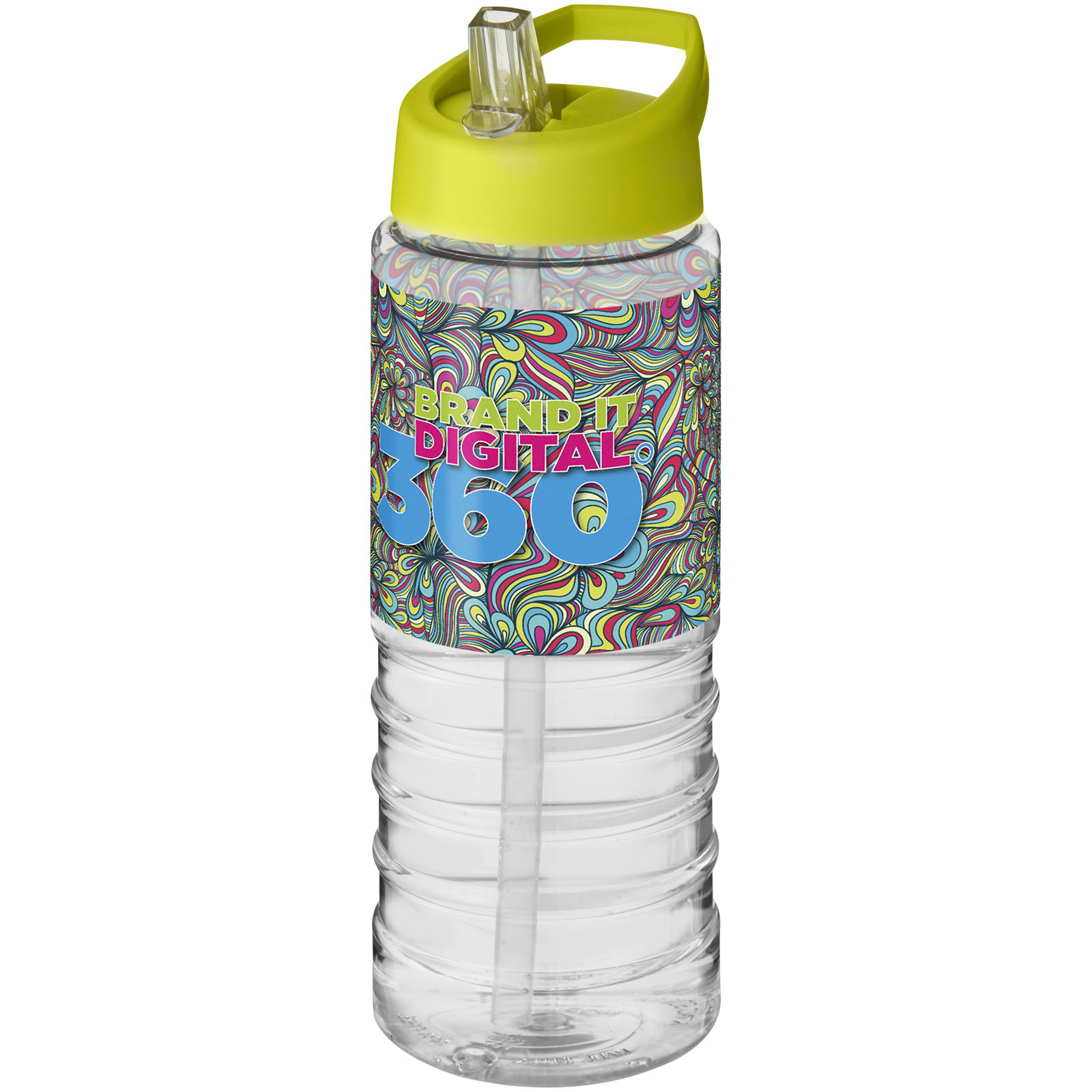 H2O Active® Treble 750 ml spout lid sport bottle