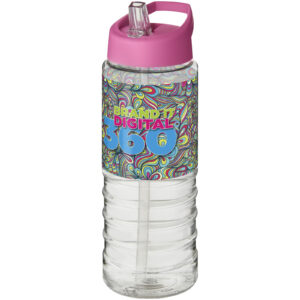 H2O Active® Treble 750 ml spout lid sport bottle