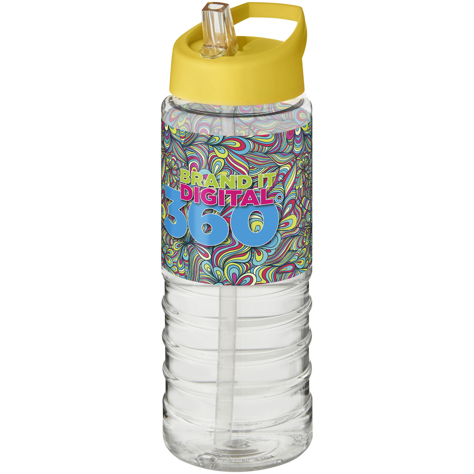 H2O Active® Treble 750 ml spout lid sport bottle