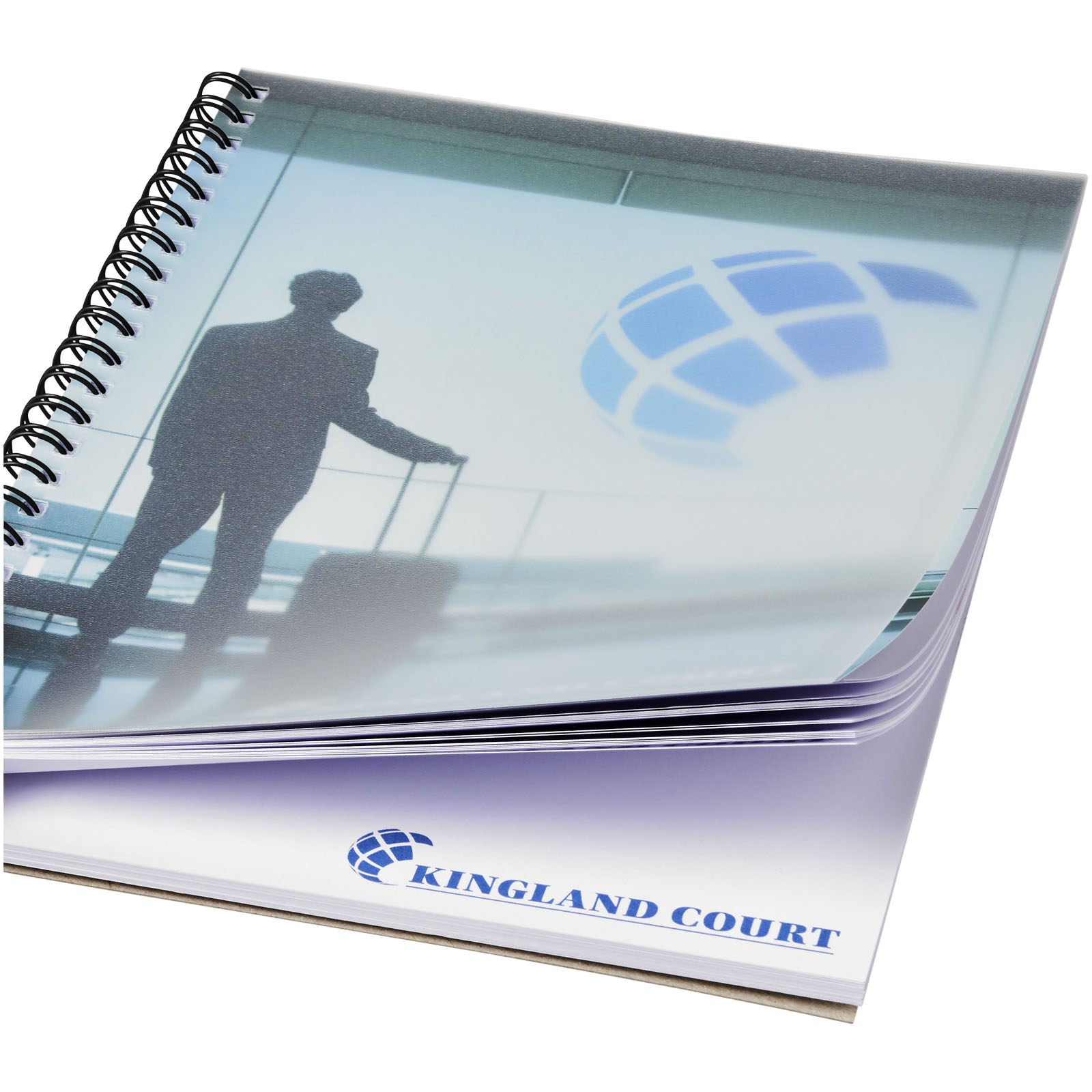 Desk-Mate® wire-o A5 notebook PP cover