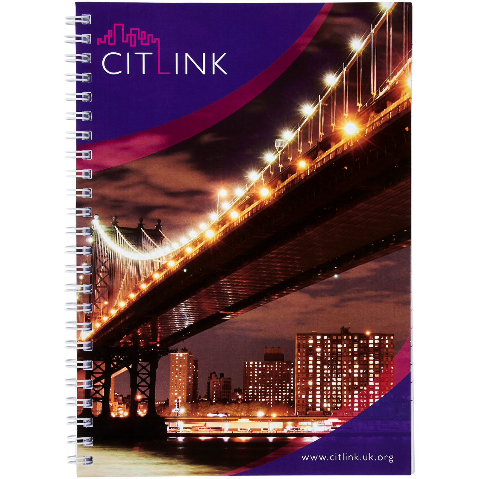 Desk-Mate® A5 spiral notebook