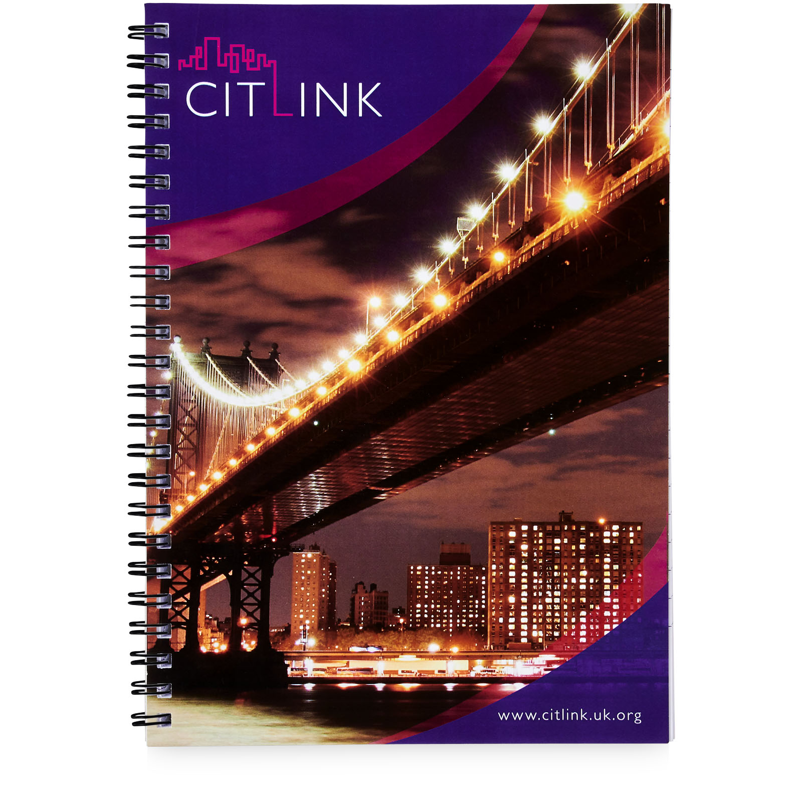 Desk-Mate® A5 spiral notebook