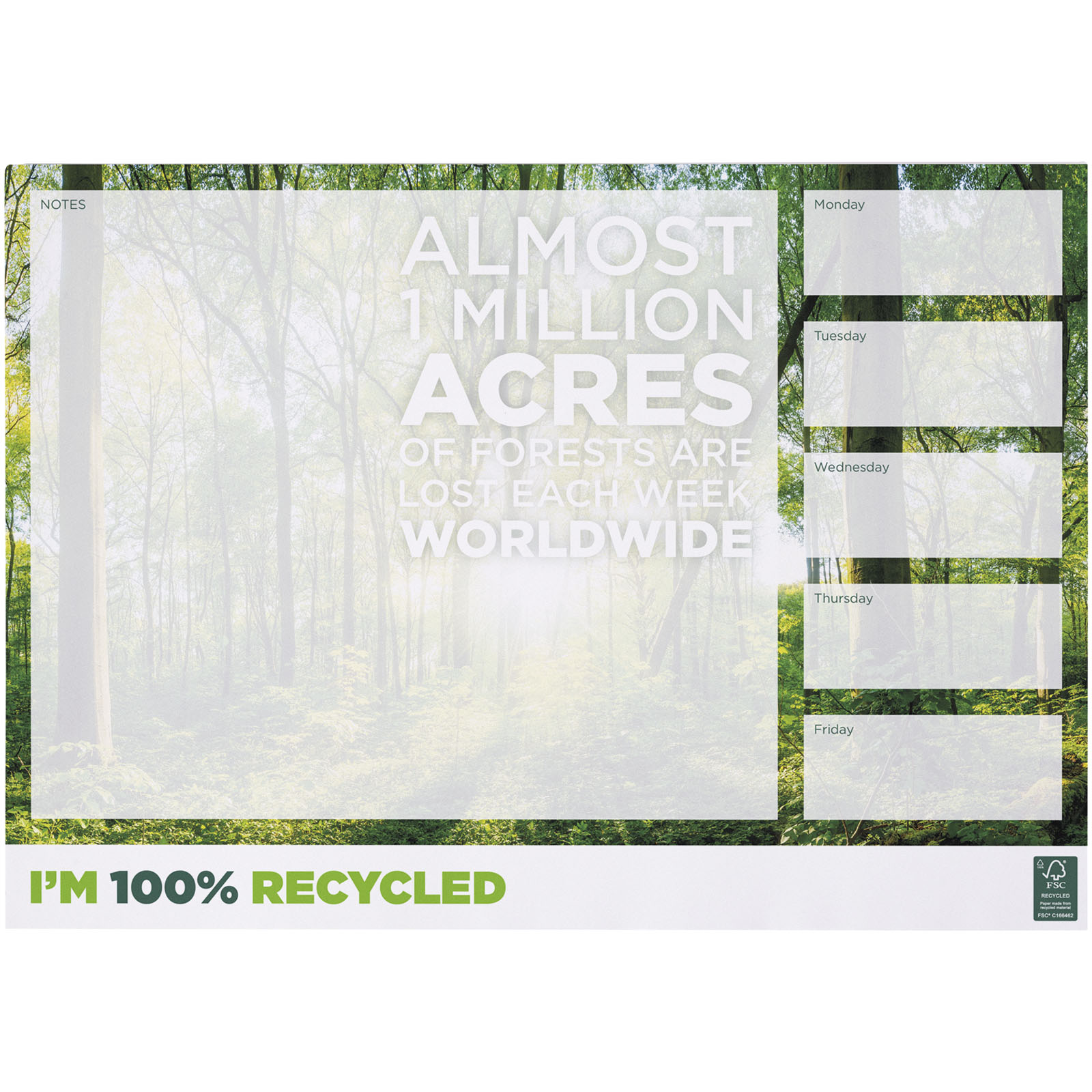 Desk-Mate® A3 recycled notepad