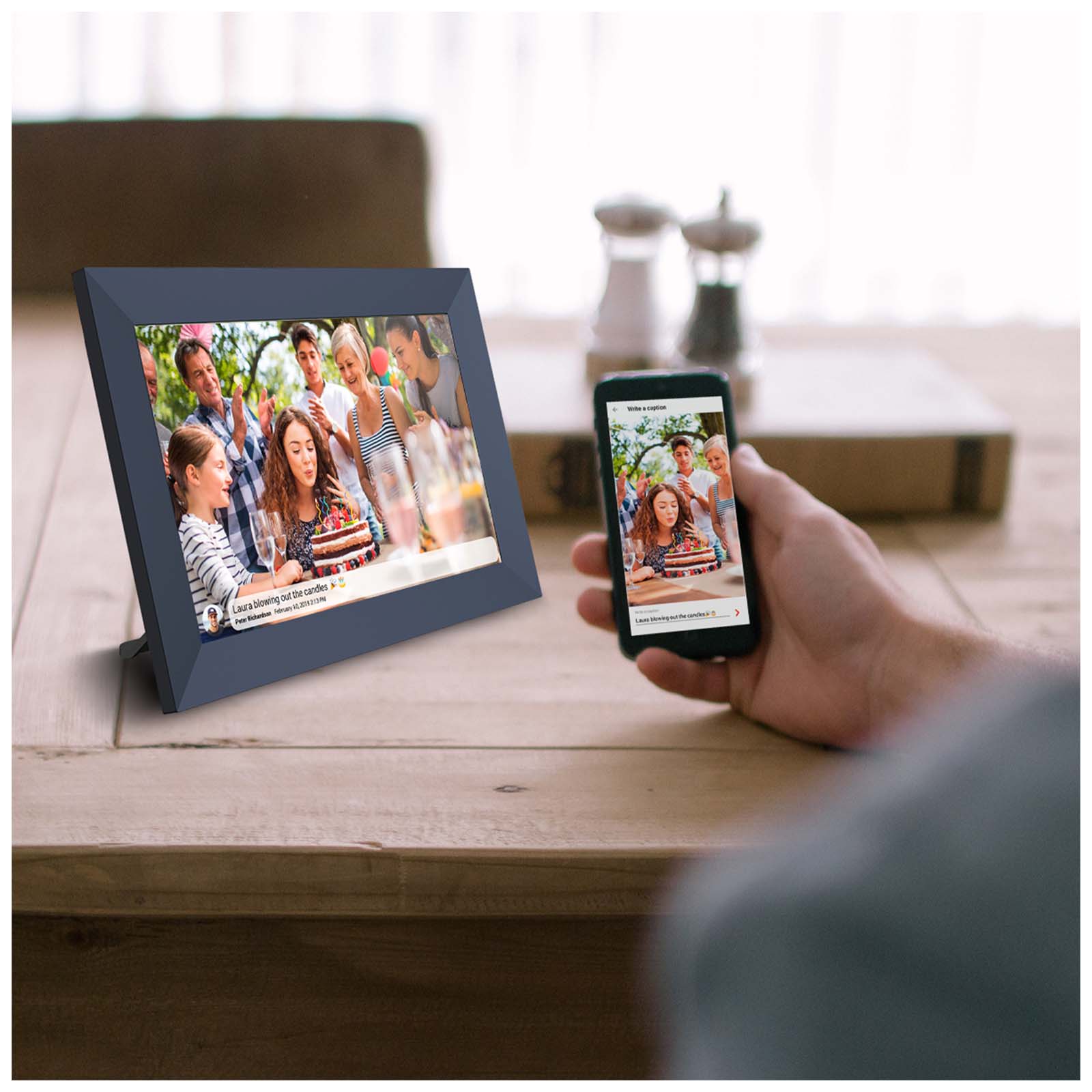 Prixton Prado 10″ Frameo wifi digital photo frame