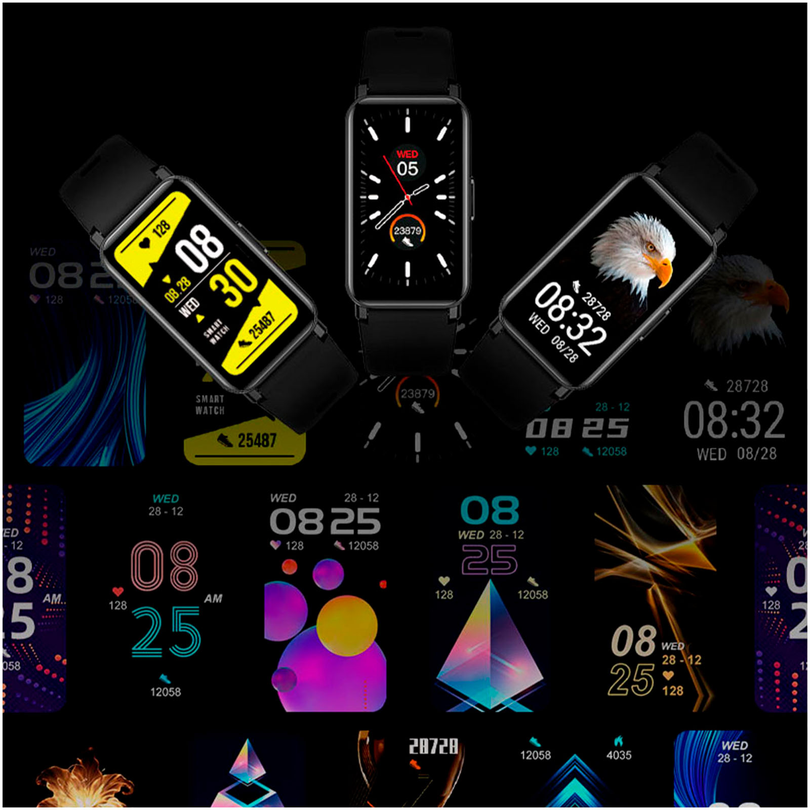 Prixton AT806 multisport smartband with GPS