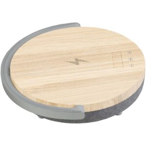 Prixton 4-in-1 10W Bluetooth® speaker with LED light and wireless charging base