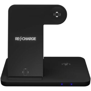 SCX.design W28 3-in-1 wireless charging base with phone stand
