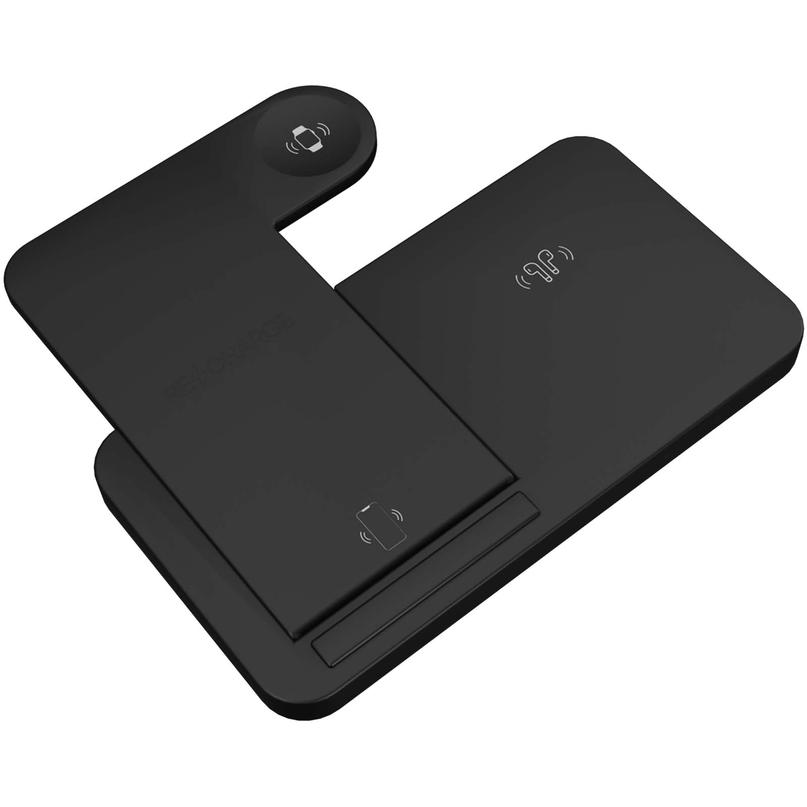 SCX.design W28 3-in-1 wireless charging base with phone stand