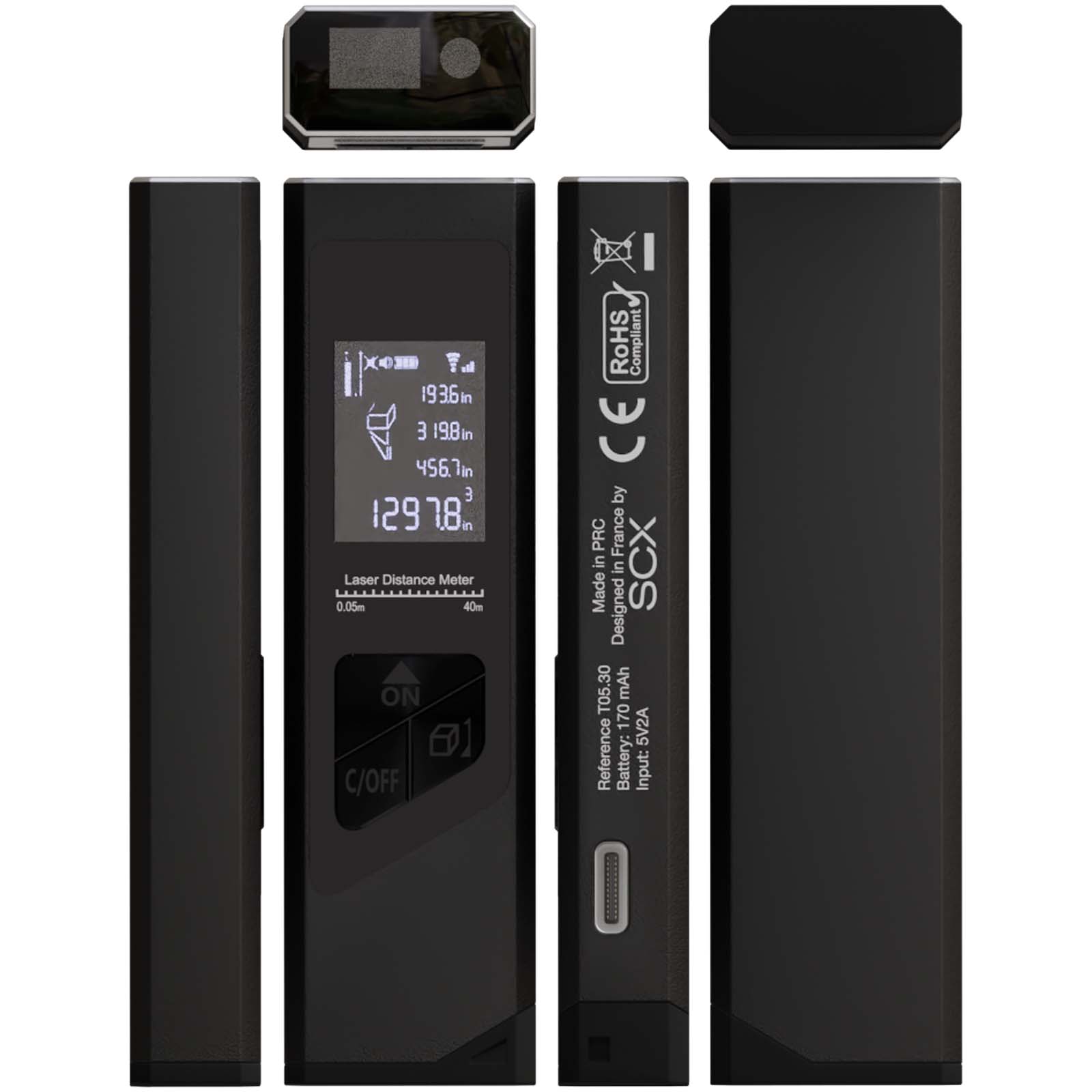 SCX.design T05 mini laser telemeter