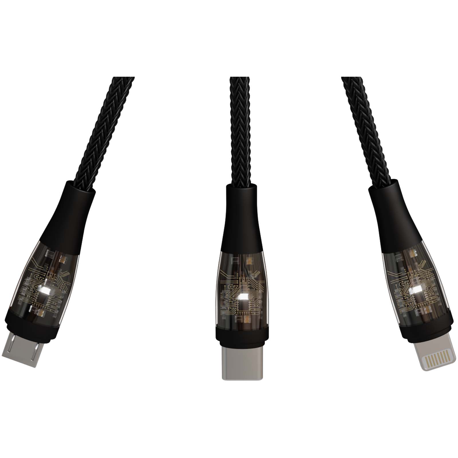SCX.design C50 5-in-1 fast charging 100W/5A cable with digital display