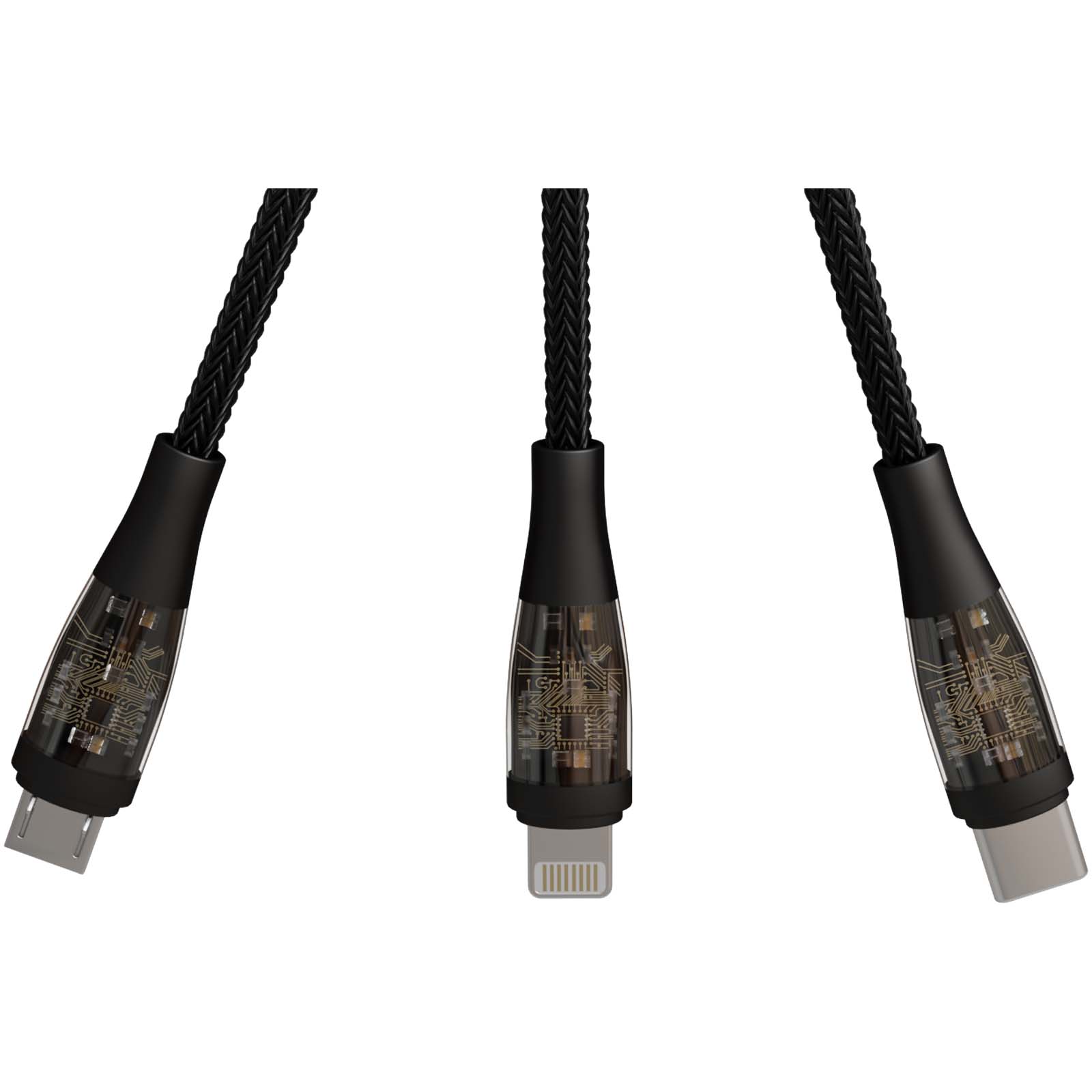 SCX.design C50 5-in-1 fast charging 100W/5A cable with digital display