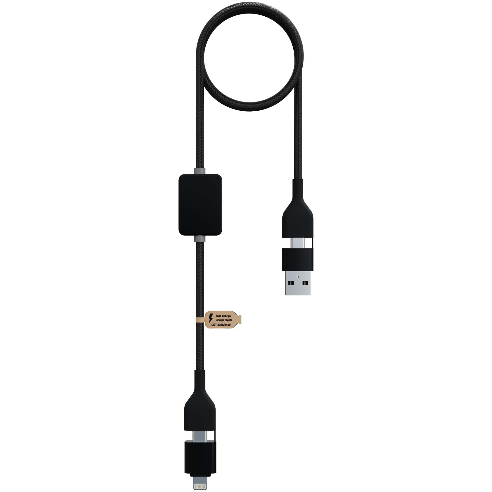 SCX.design C32 60W switch charging cable with light-up logo