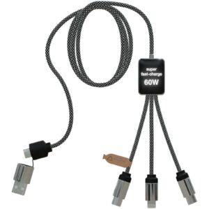 SCX.design C33 60W Type-C charging cable with dual light-up logo