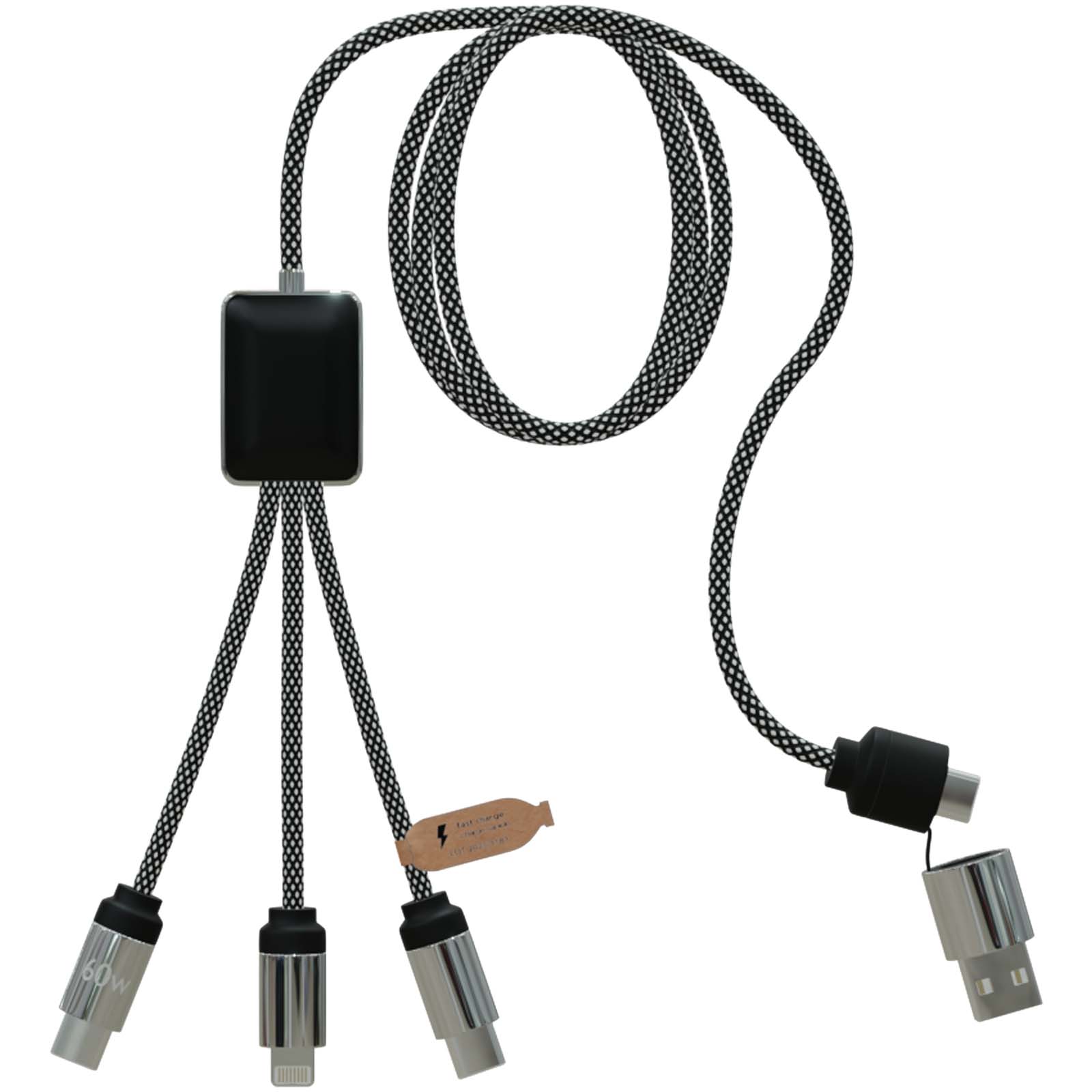 SCX.design C33 60W Type-C charging cable with dual light-up logo