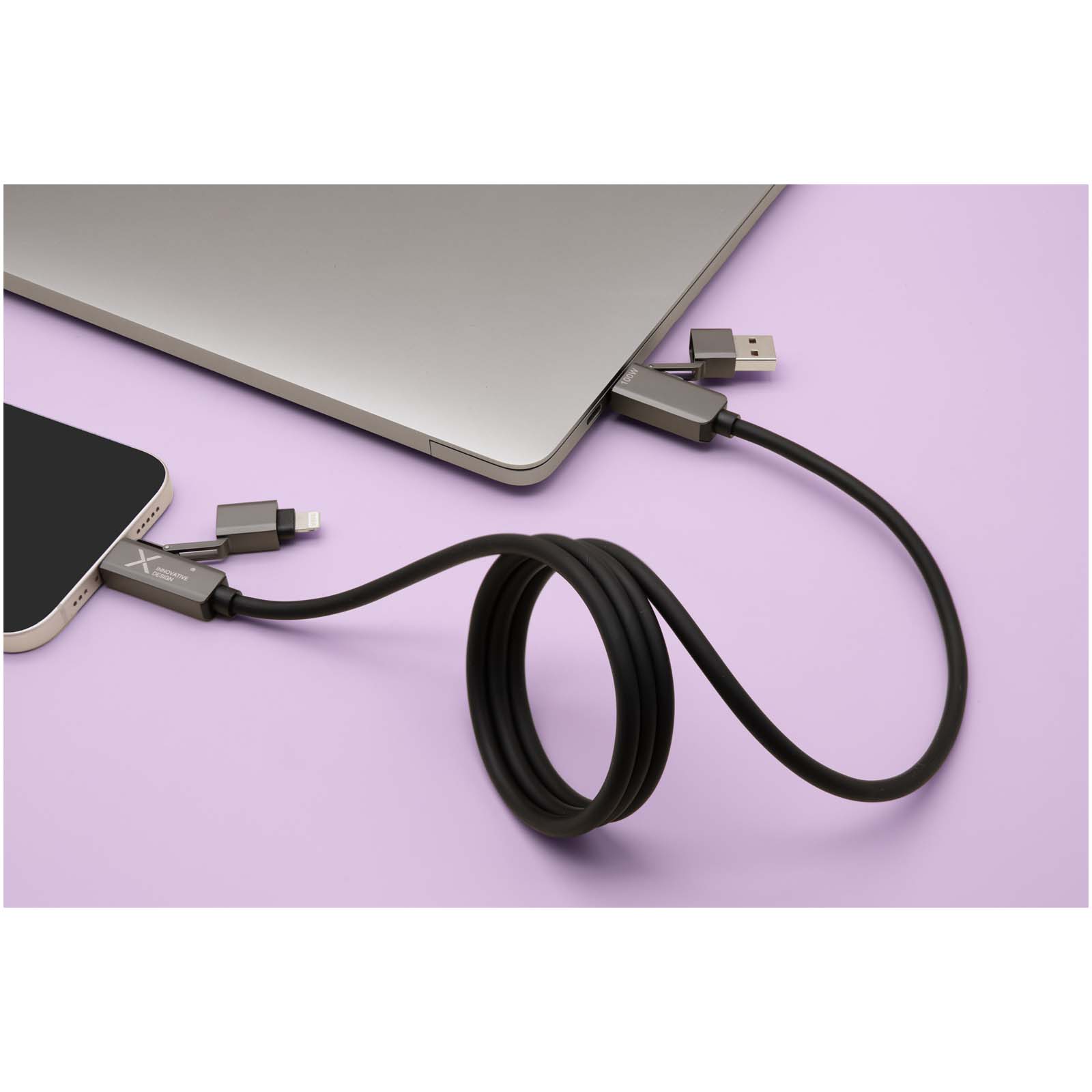 SCX.design C59 100W magnetic silicone charging cable