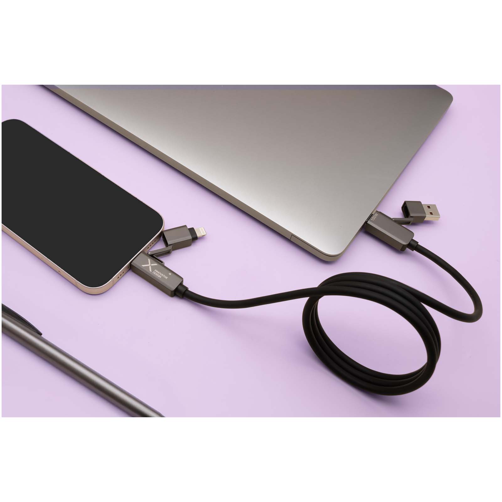 SCX.design C59 100W magnetic silicone charging cable